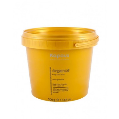 Обесцвечивающий порошок с маслом арганы для волос серии "Arganoil", 500мл