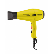 Профессиональный фен для укладки волос "Tornado 2500" Kapous желтый