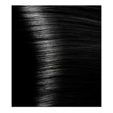 HY 1.00 Черный интенсивный, крем-краска для волос с гиалуроновой кислотой, 100 мл 