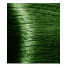 HY 073 Усилитель зеленый, крем-краска для волос с гиалуроновой кислотой, 100 мл 